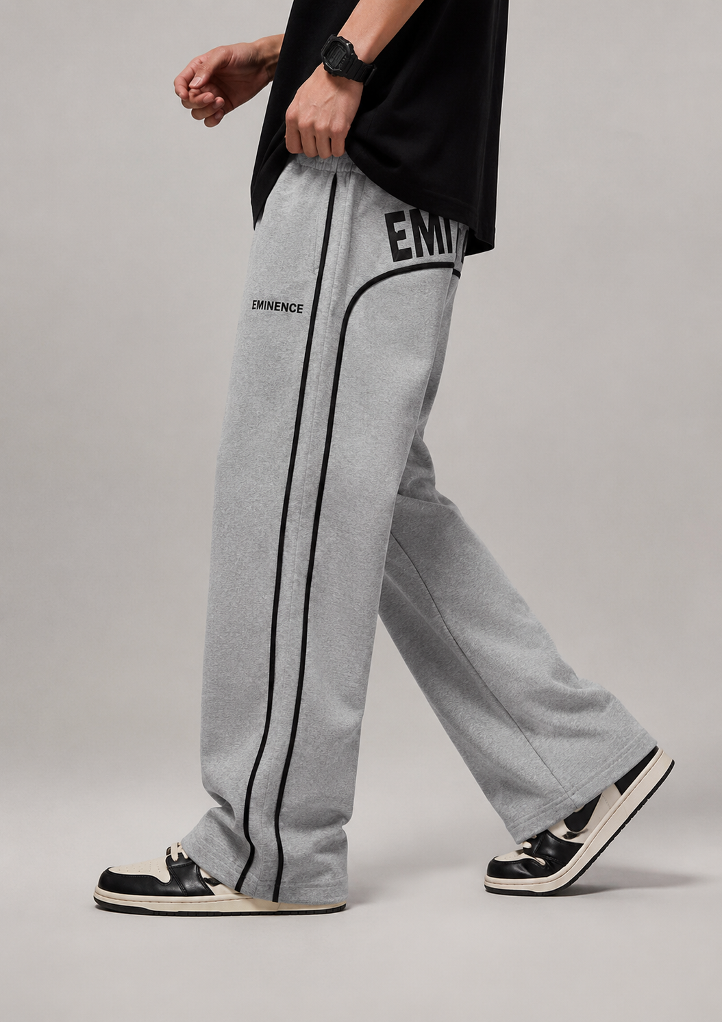 Eminence Grey Wide Leg Sweatpants