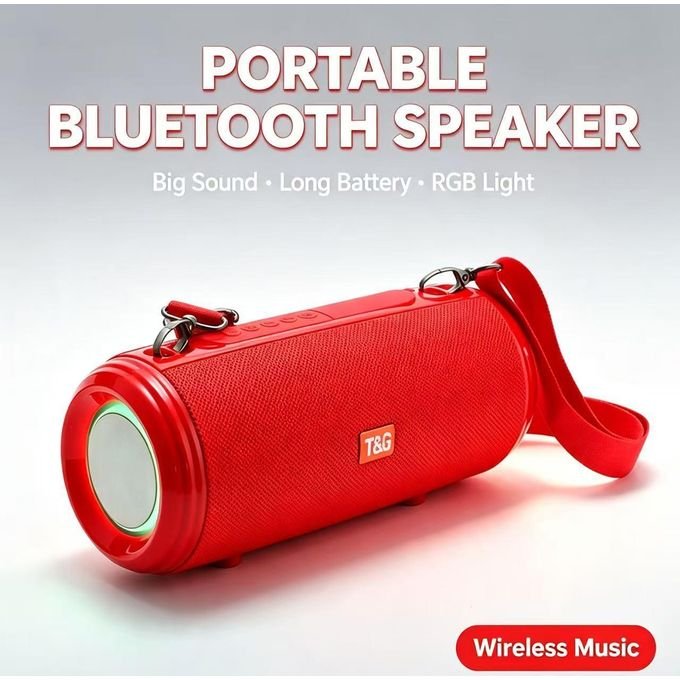 T&G Portable Bluetooth Speaker with Strap