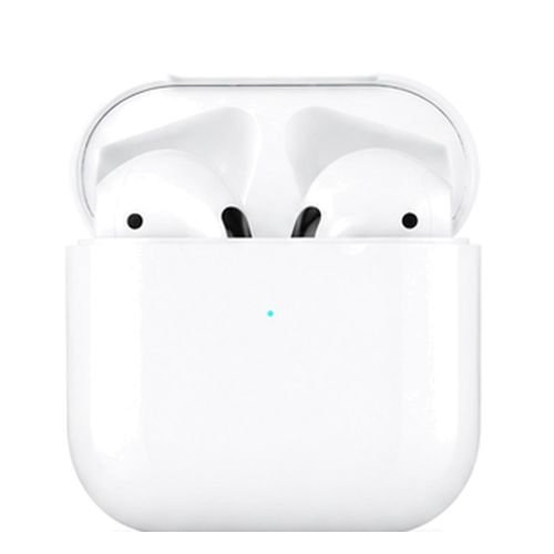 White Wireless Earbuds with Charging Case